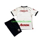 Camisolas de futebol Deportivo Guadalajara Criança Equipamento Alternativa 2023/24 Manga Curta